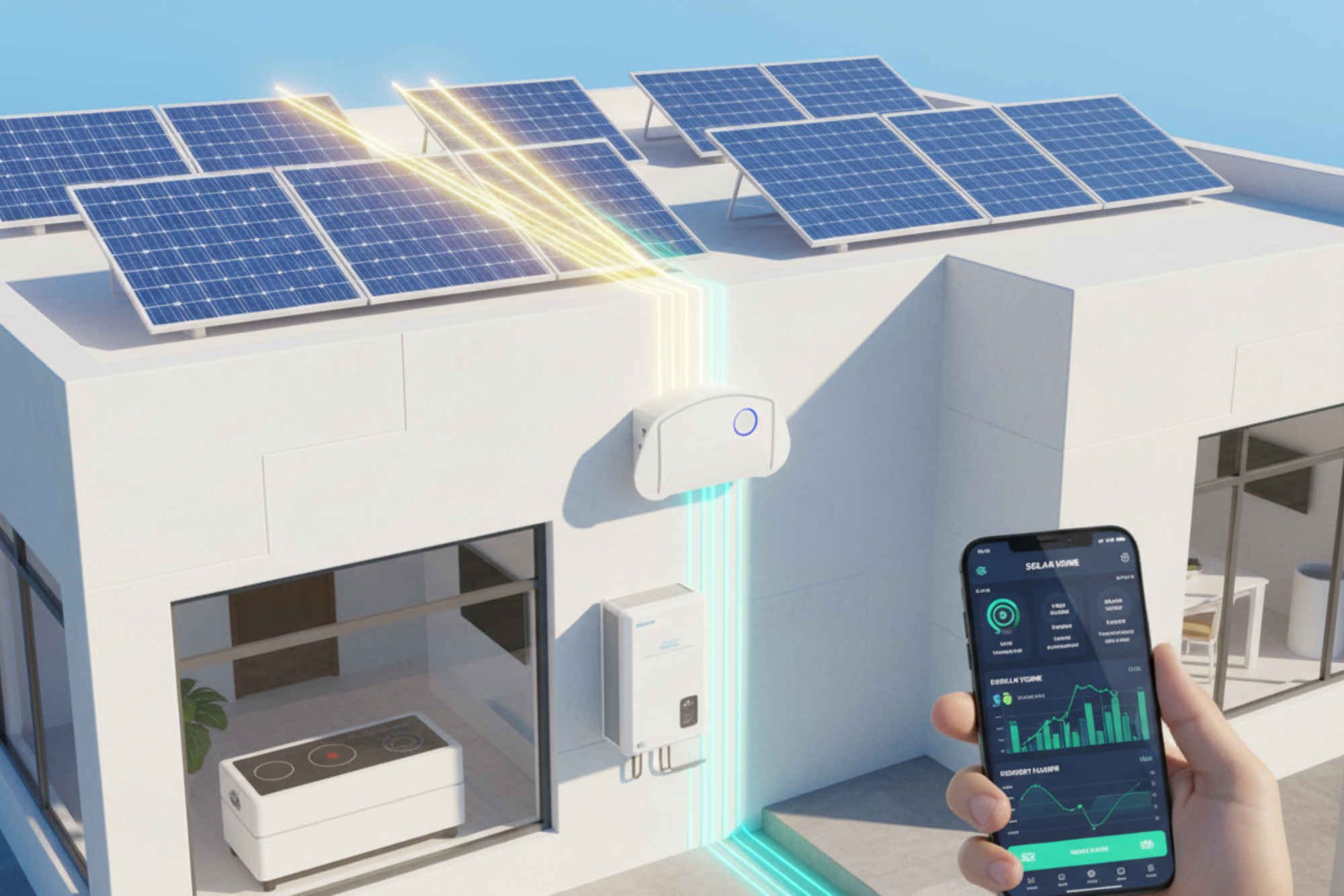 • convert normal inverter to solar inverter - iCON Smart Solar Converter
